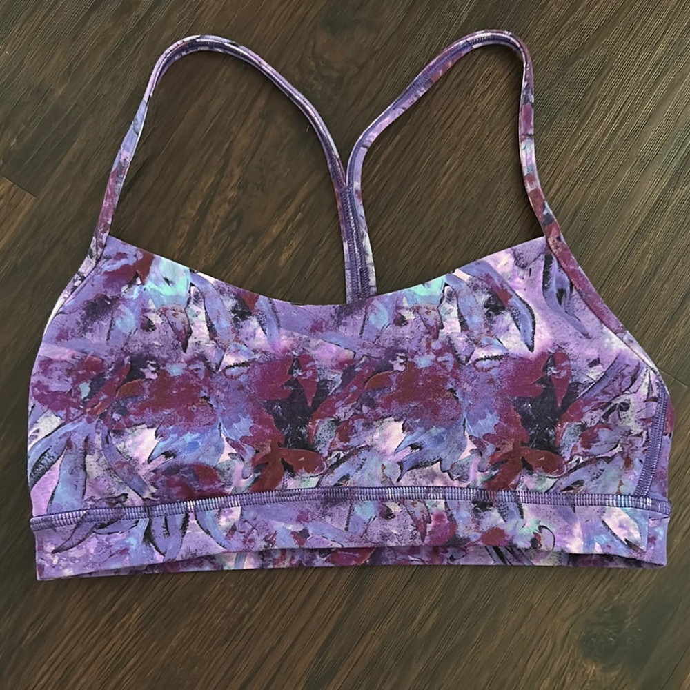 Lululemon Athletica Purple Pink Sports Bra Intimates